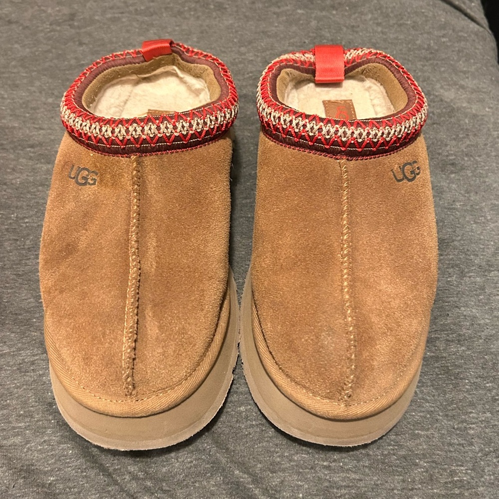 UGG Tazz Platform Slippers Chestnut